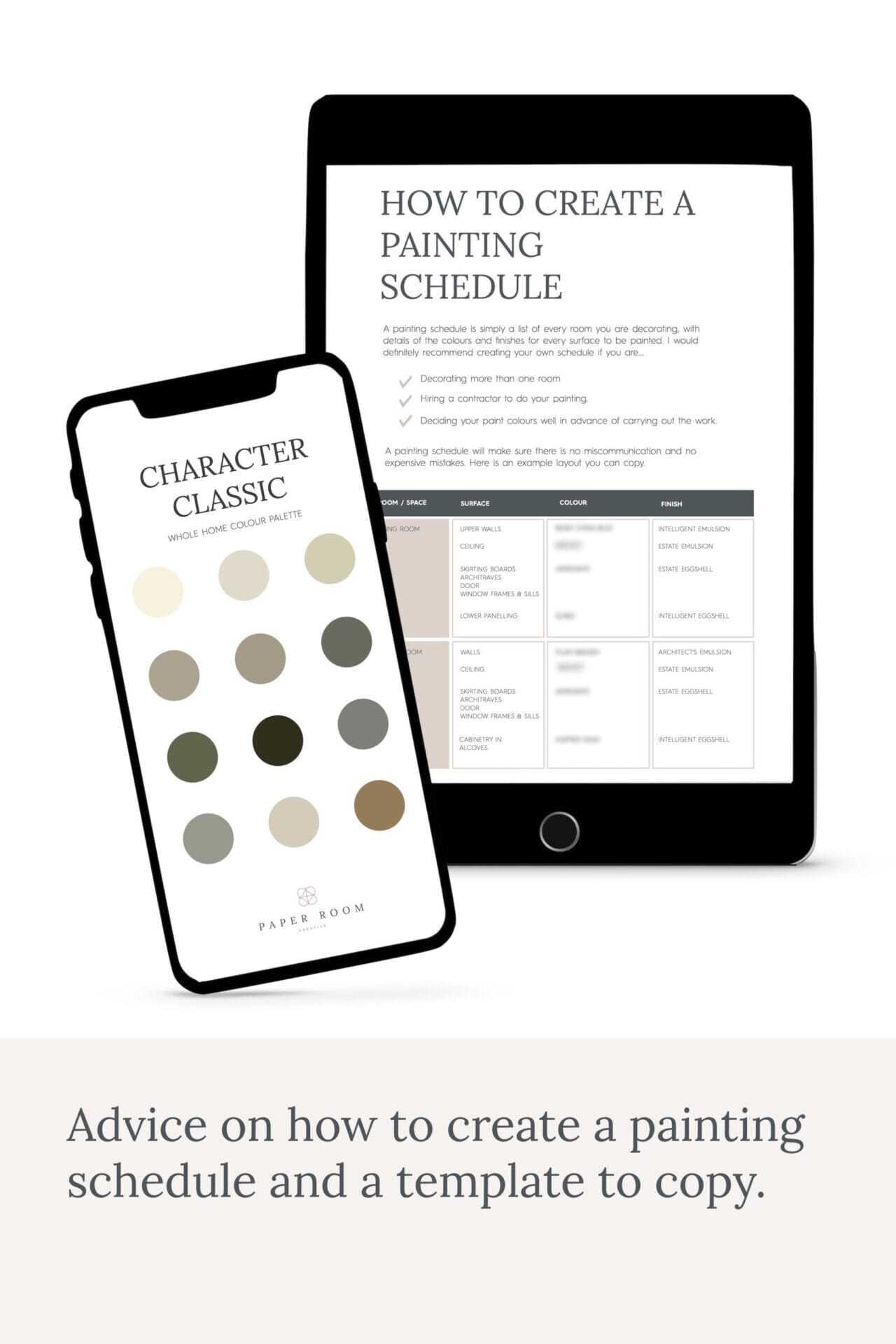 which paint colours for which room