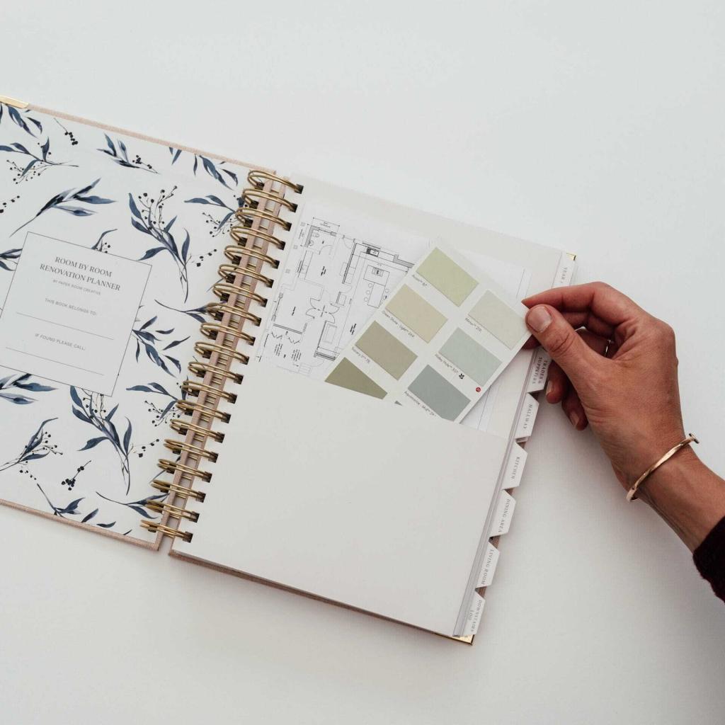 Interior design home planner book