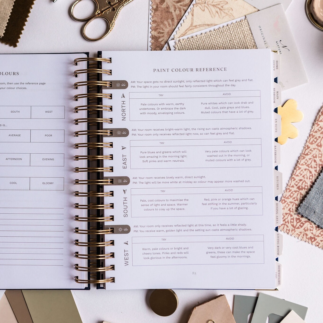 how to select paint colours in your home planner